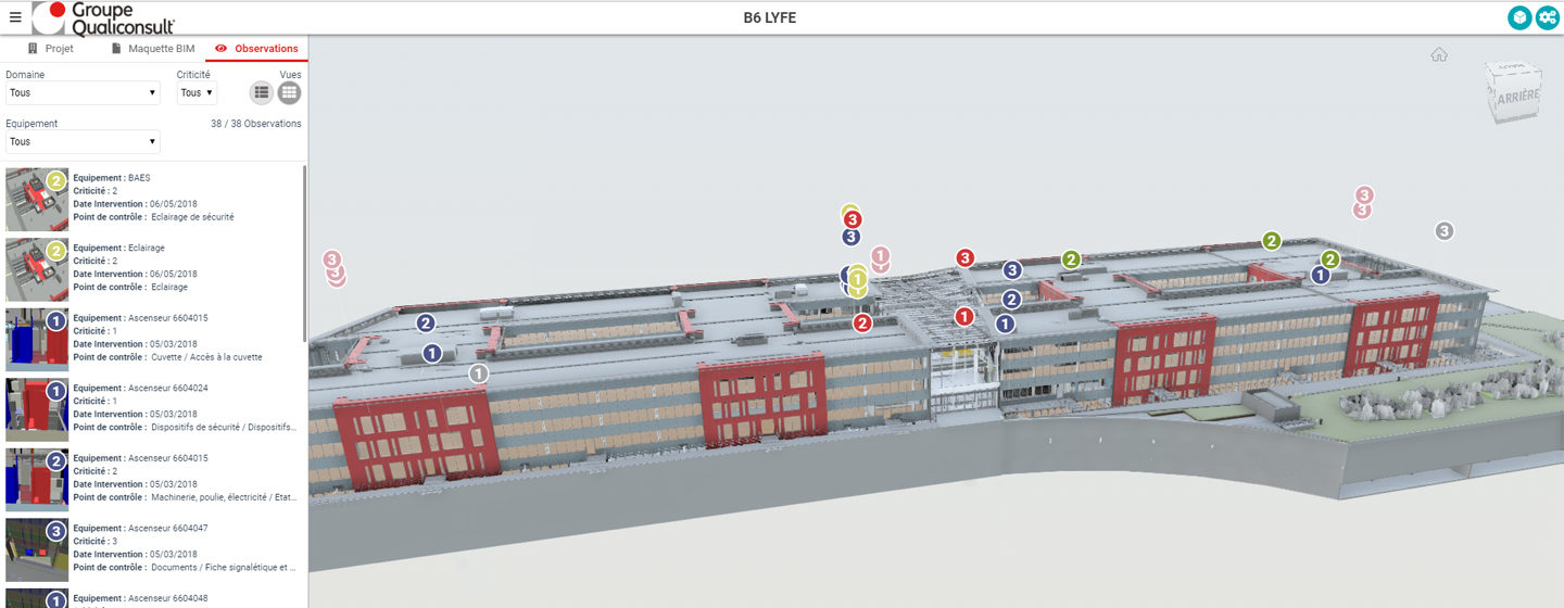 Visionneuse BIM QualiEstate