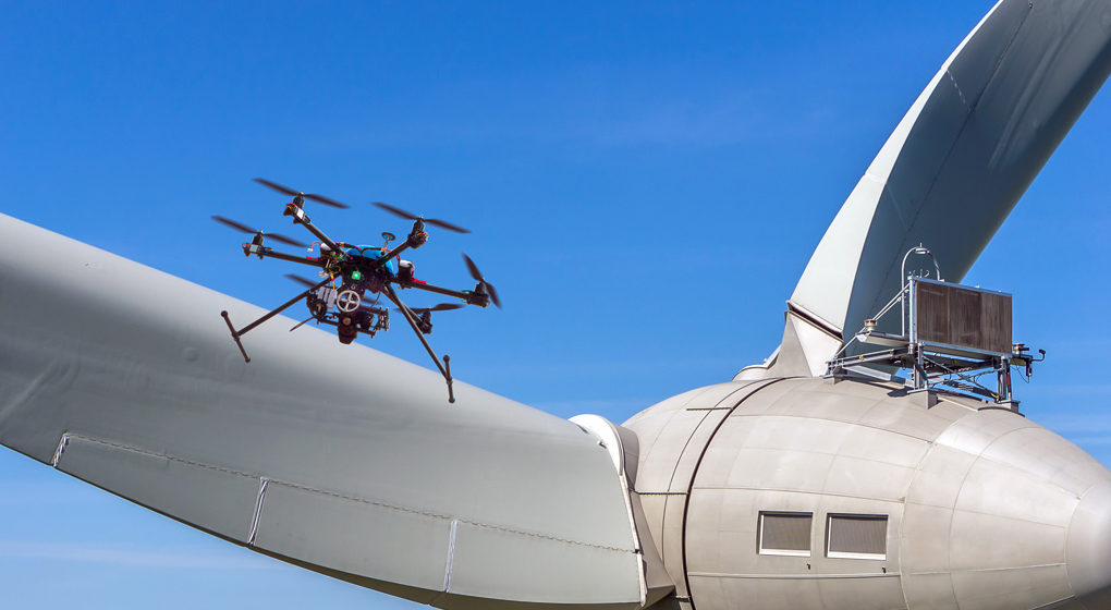 Maintenance préventive grâce au drone