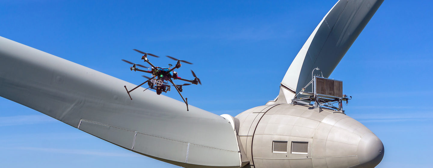 Maintenance préventive grâce au drone